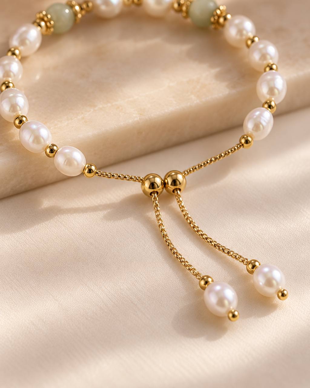 Pearl - Freshwater & Multicolor Gemstone Bracelet
