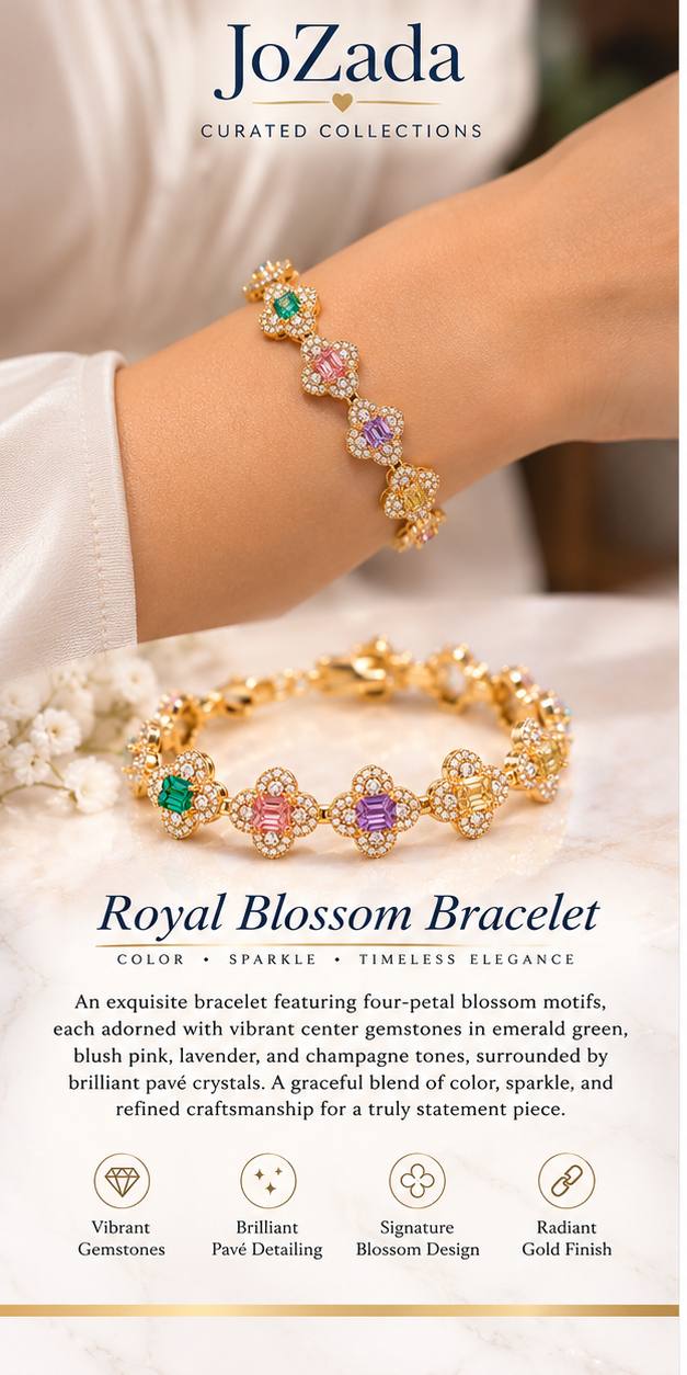 Crystal - Royal Blossom Bracelet
