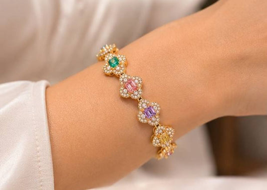 Crystal - Royal Blossom Bracelet